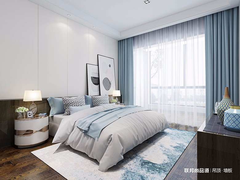 集成墻面兒童房效果圖