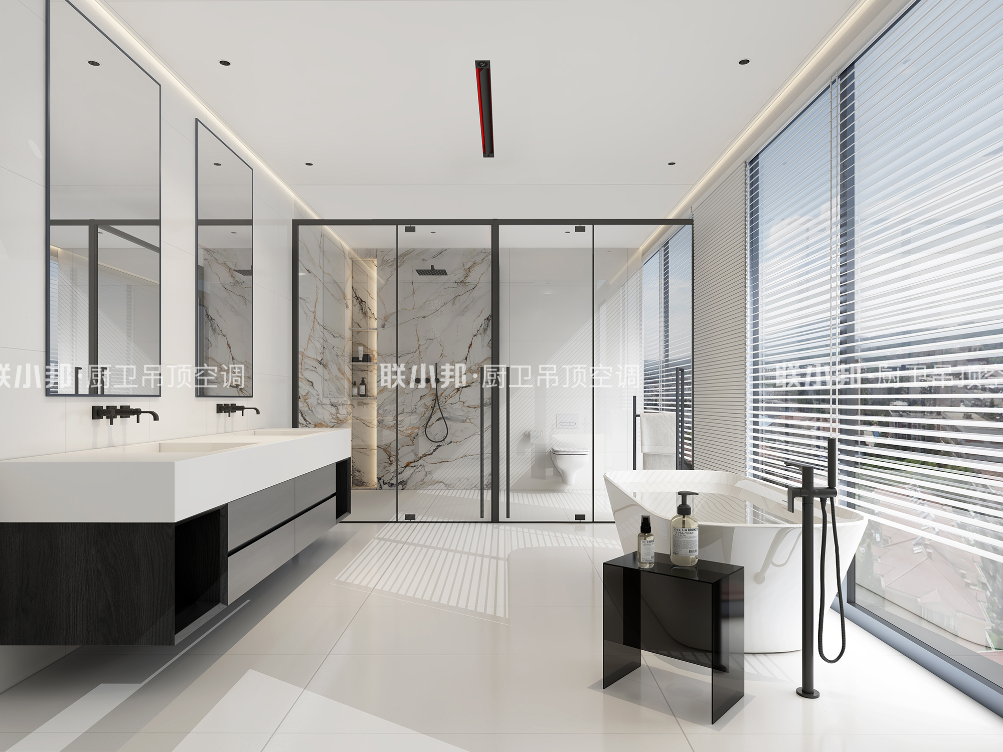 聯(lián)小邦線性浴室暖空調(diào)